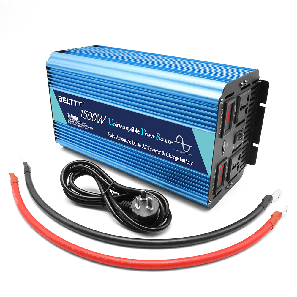 BELTTT 1500W UPS 純正弦波インバーター