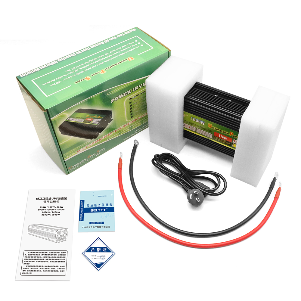 BELTTT 1000W UPS 修正正弦波インバーター