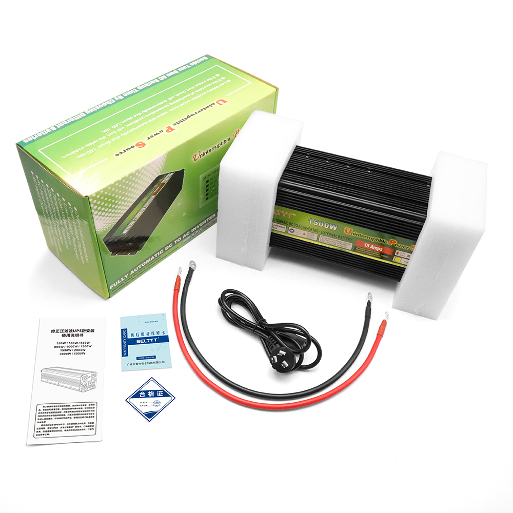 BELTTT 1500W UPS 修正正弦波インバーター