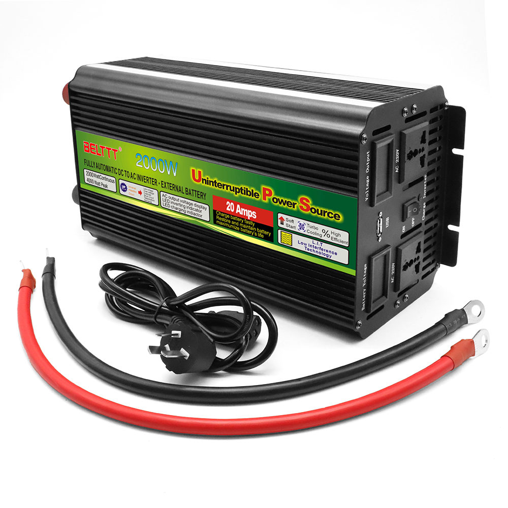 BELTTT 2000W UPS 修正正弦波インバーター