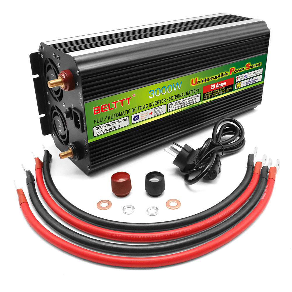 BELTTT 3000W UPS 修正正弦波インバーター