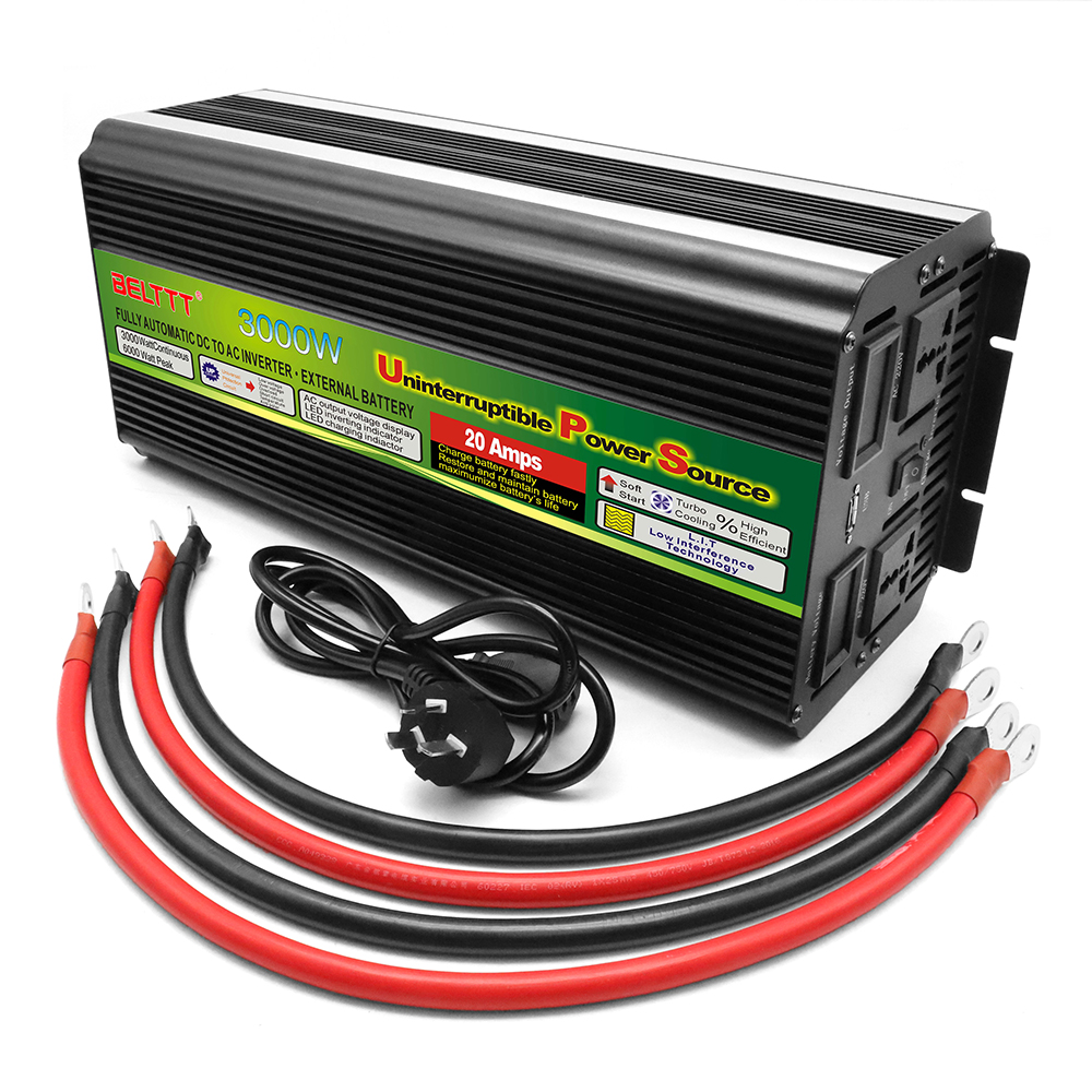 BELTTT 3000W UPS 修正正弦波インバーター