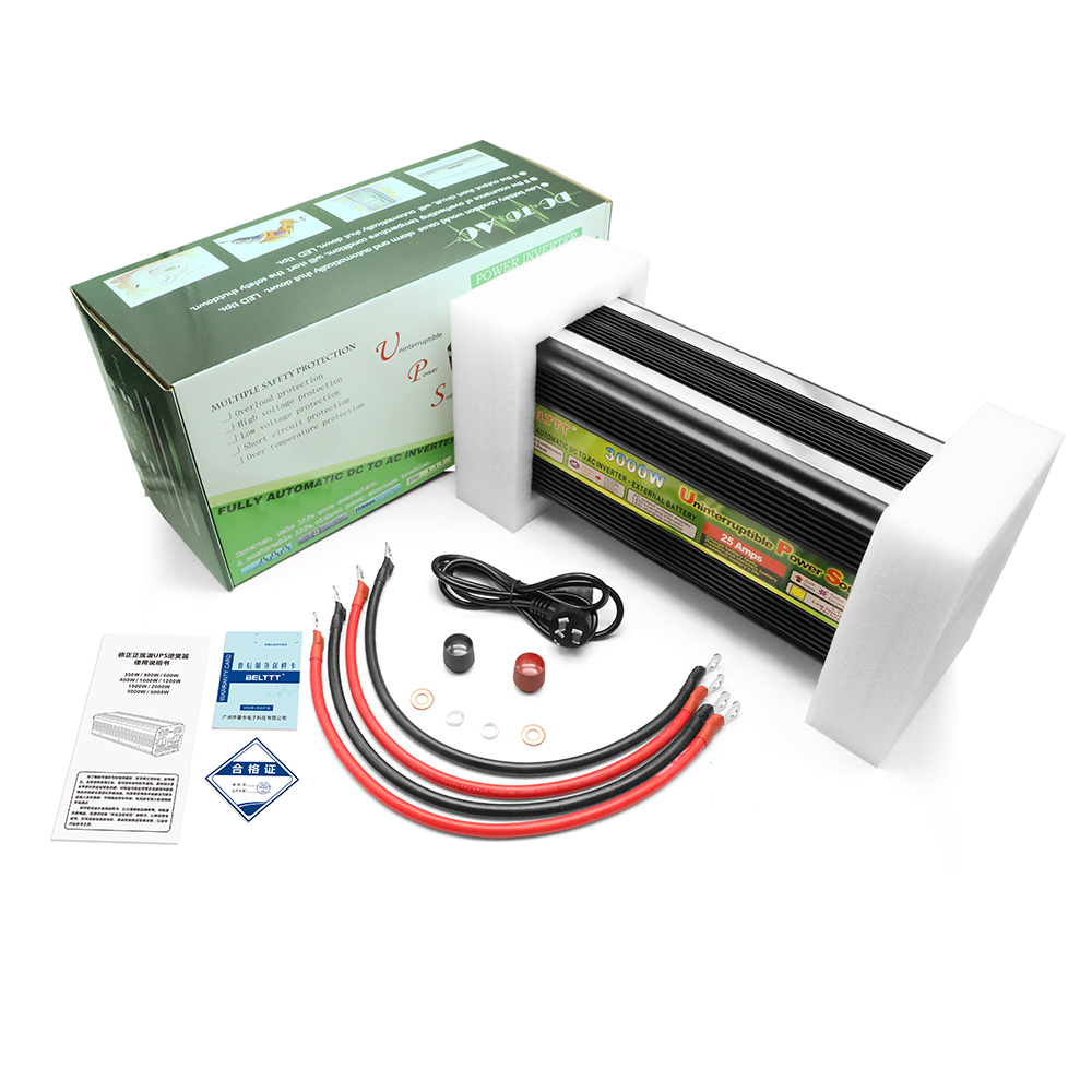 BELTTT 3000W UPS 修正正弦波インバーター